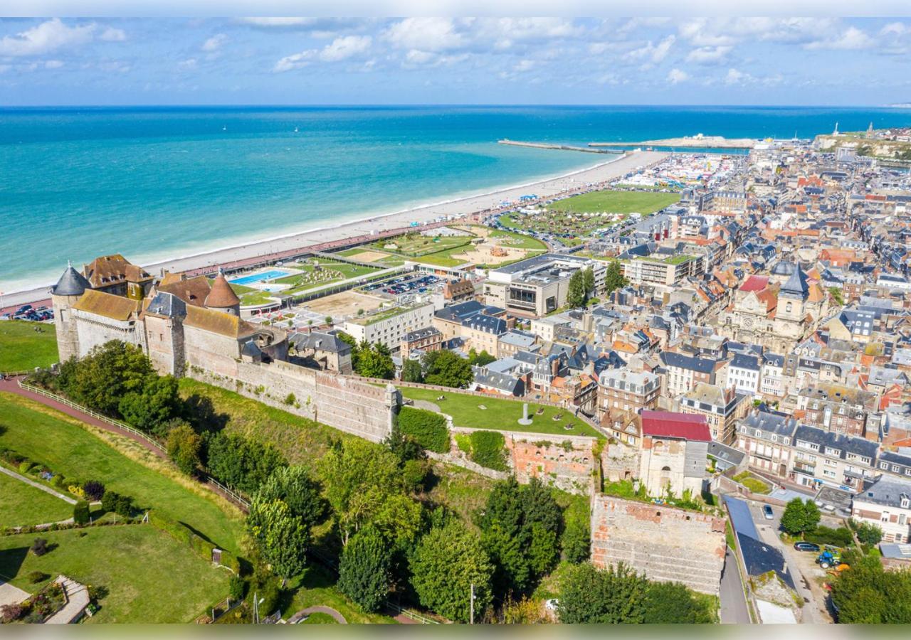 Maison De Charme A Dieppe, Confort Et Loisirs Bagian luar foto