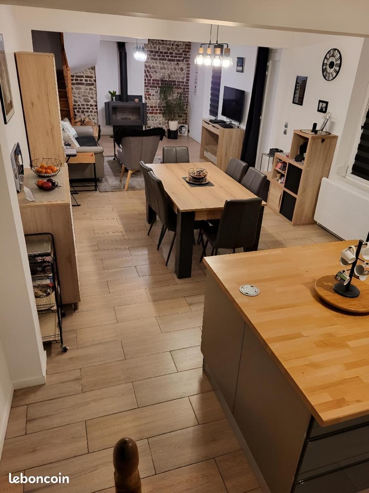 Maison De Charme A Dieppe, Confort Et Loisirs Bagian luar foto