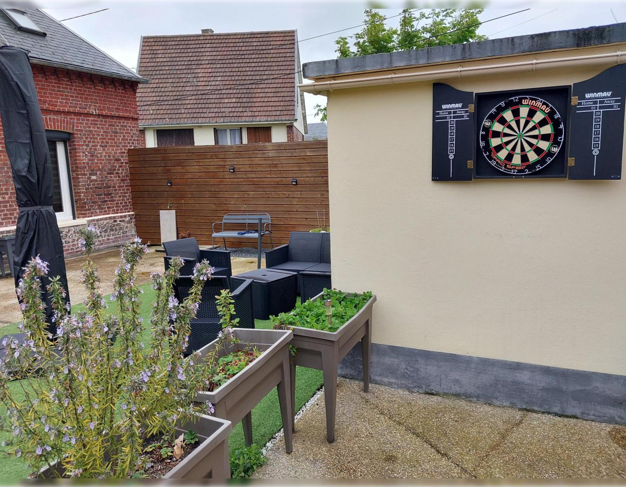 Maison De Charme A Dieppe, Confort Et Loisirs Bagian luar foto